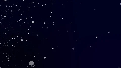 Flakes floating in the air on a black background Stock Footage 128558866