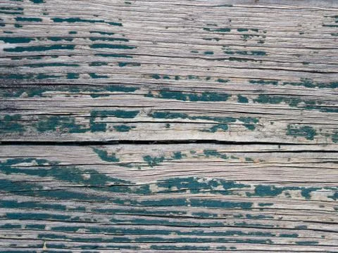 Flaking Green Paint Stock Photos