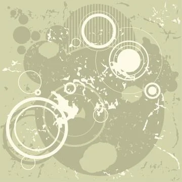 Flaking Grunge Abstraction Stock Illustration