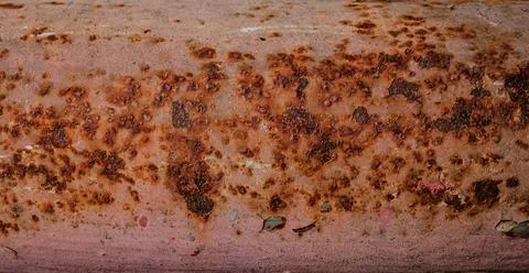 Flaking paint railing Stock Photos