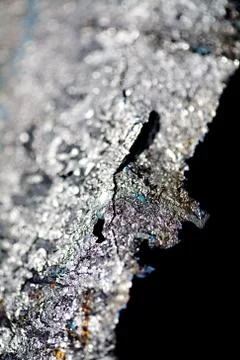 Flaking Titanium Scrap Stock Photos