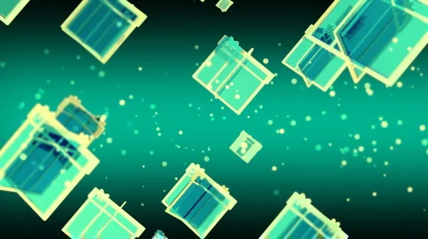 Flaky Gift  Stock Footage 949830