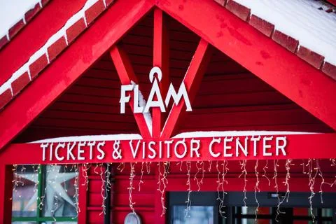 Flam Railway Stock Photos