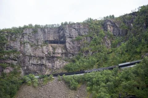 The Flam Railway Stock-Fotos