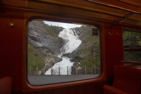 The Flam Railway Stock Photos