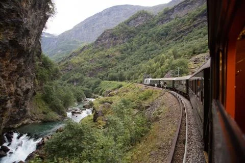 The Flam Railway Stock-Fotos