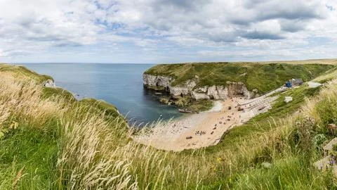 Flamborough head Stock Photos