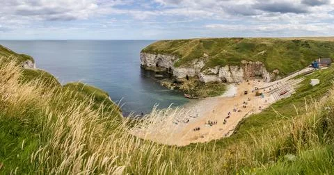 Flamborough head Stock Photos