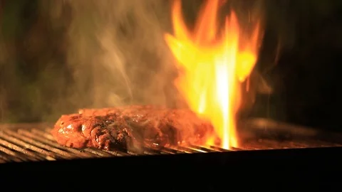 Flame and Grill Video stock 91117919