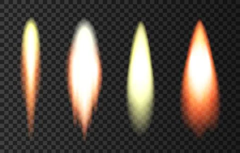 Flame and smoke from space rocket launch. Illustrazione stock