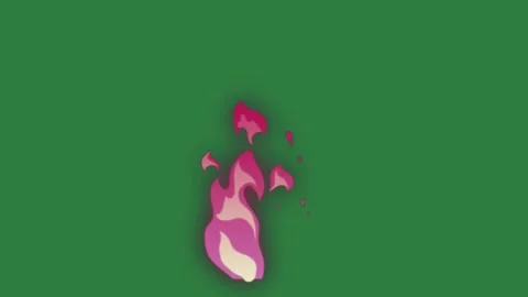 Flame Animated - Stock Video Element Stock Footage 338015668