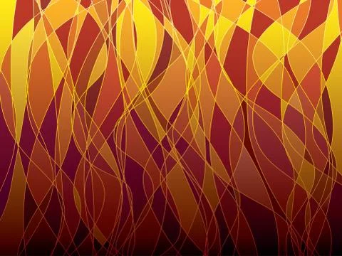 Flame background Stock Illustration