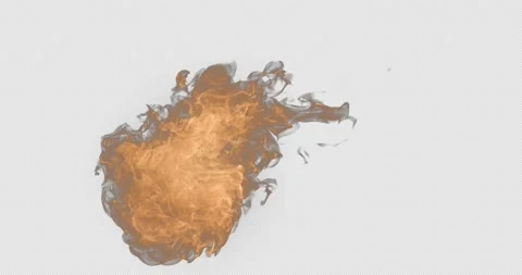 Flame Ball Stock Footage 172272798