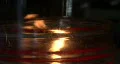 Flame Behind Glass HD Footage