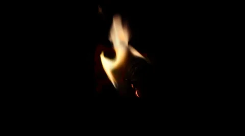 Flame blown out by the wind 스톡 동영상 38711487