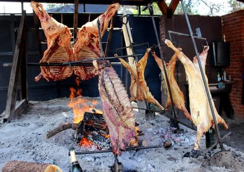 Flame broiled Stock Photos