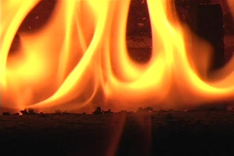 Flame burning Video stock 65662