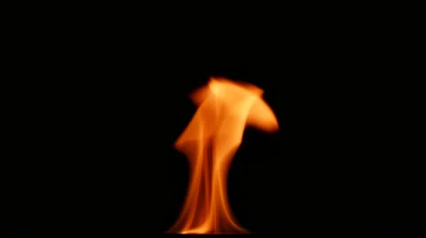 Flame burning Stock Footage 58655934