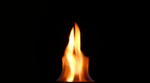 Flame burning Stock Footage 58656172