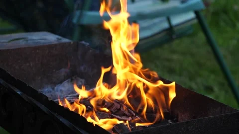 The flame is burning slow mo Stock Footage 234999699