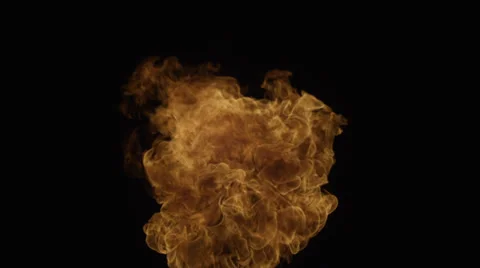 Flame Burst three Stock Footage 26633671