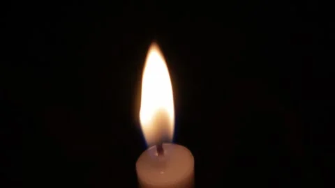 Flame of a candle Stock Footage 309145920