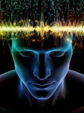 The Flame of Consciousness 库存插图