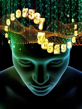 The Flame of Consciousness 스톡 일러스트