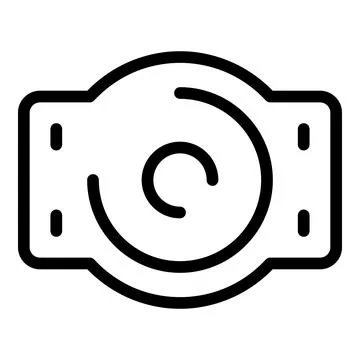 Flame detector icon outline vector. Smoke alarm イラスト素材