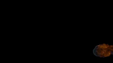 Flame Effect Stock Footage 101013527
