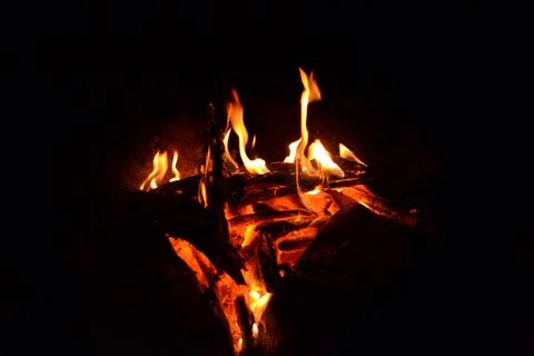 Flame end Foto stock