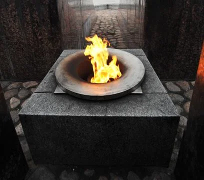 Flame eternal flame Stock Photos