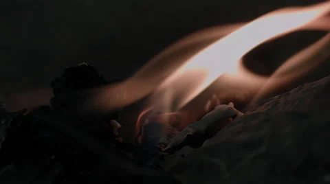 Flame Extreme Closeup Vídeos de archivo 61640110