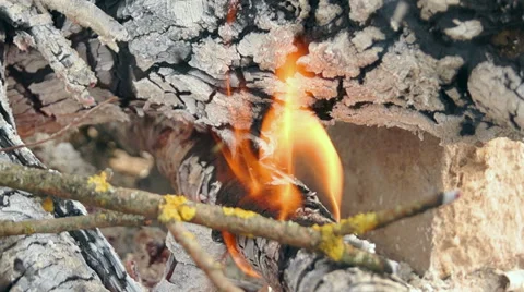 Flame of fire 2 Video stock 42126008