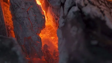 Flame of fire 4 Video stock 42126010