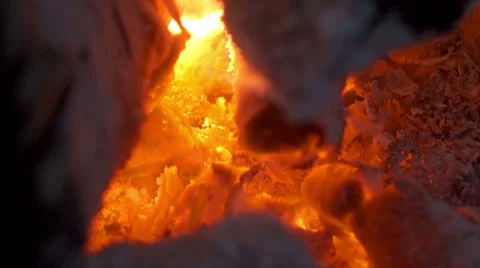 Flame of fire 7 Video stock 42126019