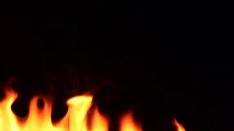 Flame fire Stock-Footage 76156121