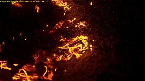 The flame of fire Stock Photos