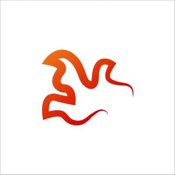 Flame flat vector graphic design illustration isolated Stock Illustration