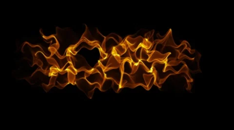 Flame Video stock 7739927