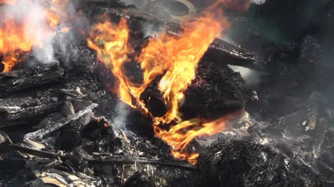 Flame Stock Footage 22750508
