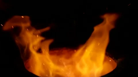 Flame Stock Footage 236557251