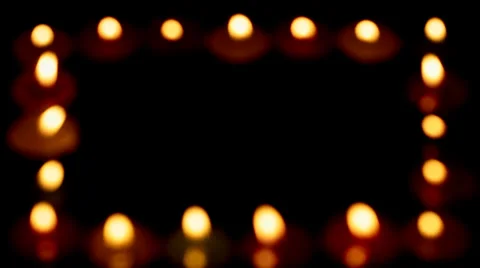 Flame  frame on black Stock Footage 35625146