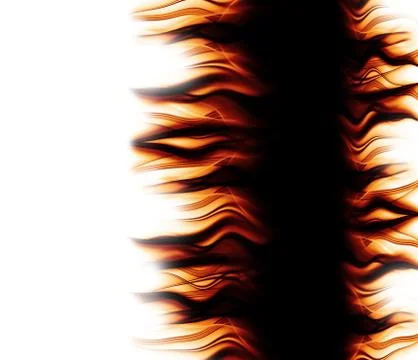 Flame frame Stock Illustration