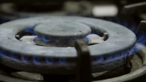 Flame Gas Burner 스톡 동영상 146186729