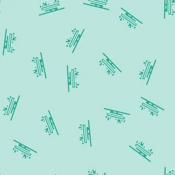 Flame gas service glyph vector seamless pattern Illustrazione stock