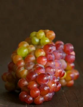 Flame grapes bunch Stock Photos