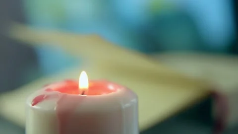 Flame of hope and remembrance. HD footage. Stock Footage 147267165