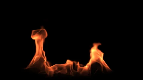Flame Ignite 5 (Slow Motion) Stock Footage 1092417