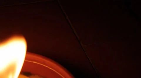 Flame left to right Stock Footage 1139433